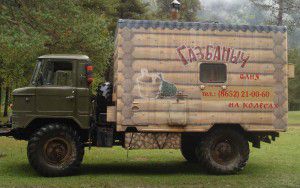 Проект бани на колесах