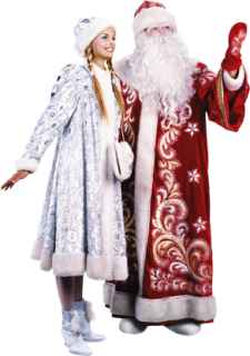 Дед Мороз и Снегурочка