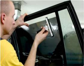 Тонирование авто